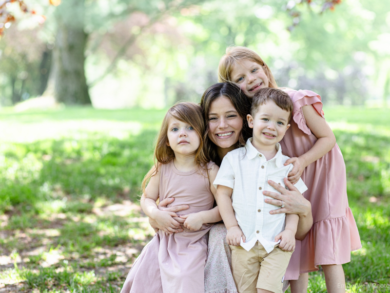 Family session in Wakeman, Ohio